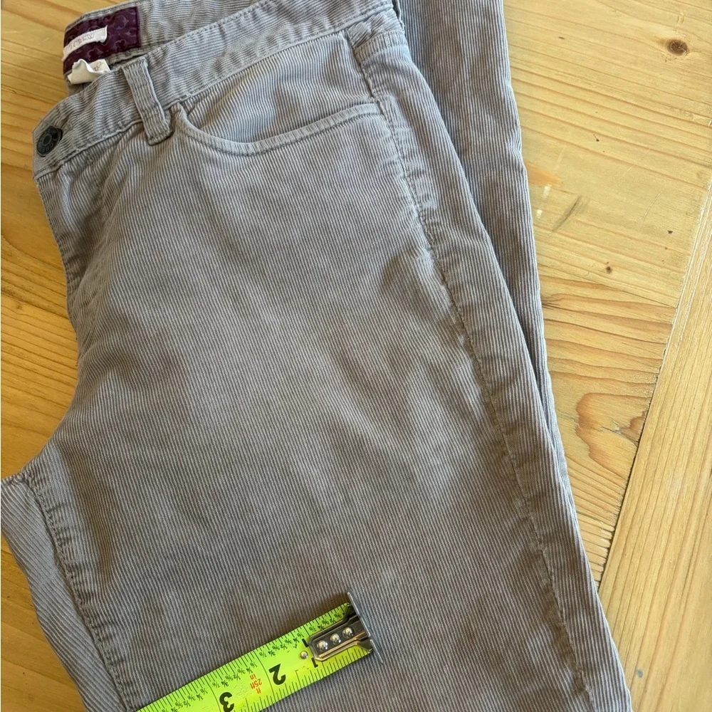 J. Crew Matchstick low rise tan Corduroy Pants 29S women’s